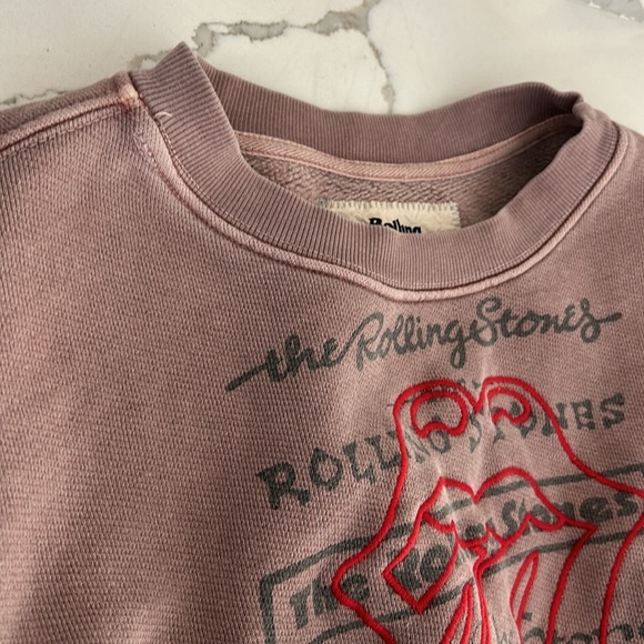 People of Leisure Rolling Stones London 1962 Sweatshirt Cropped Crew neck small - Picture 11 of 15